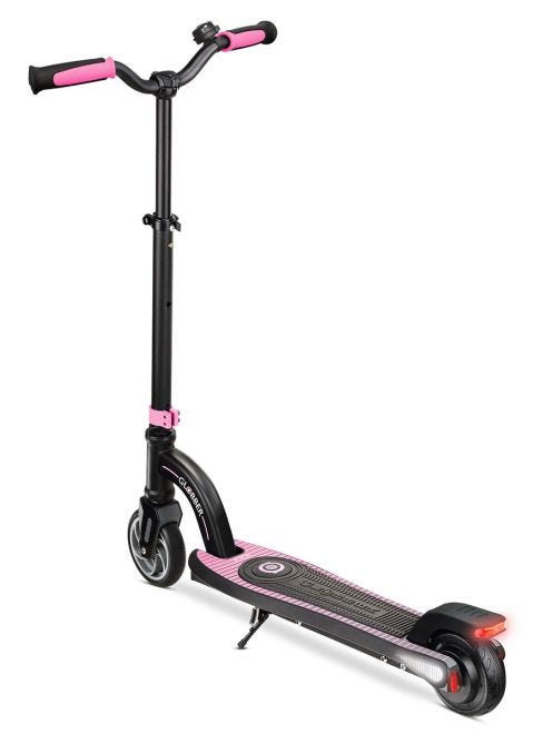 Globber One K E-Motion 10 pink scooter final angle